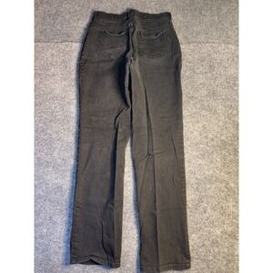 Basic Editions Jeans Women's 6 Black Denim Classic Fit Stretch 5-Pocket Straight